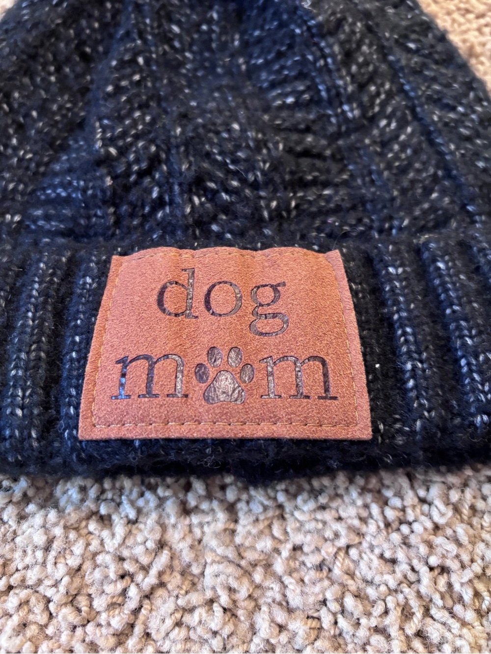 David and Young “Dog Mom” Pom Pom Hat - Picture 3 of 6